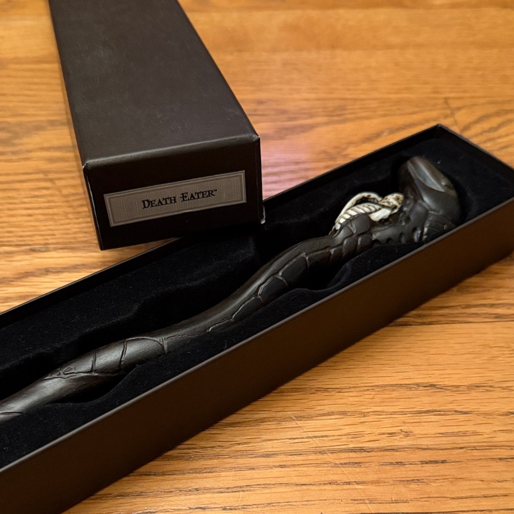 Harry Potter Death Eater Wand with Box from Universal Studios